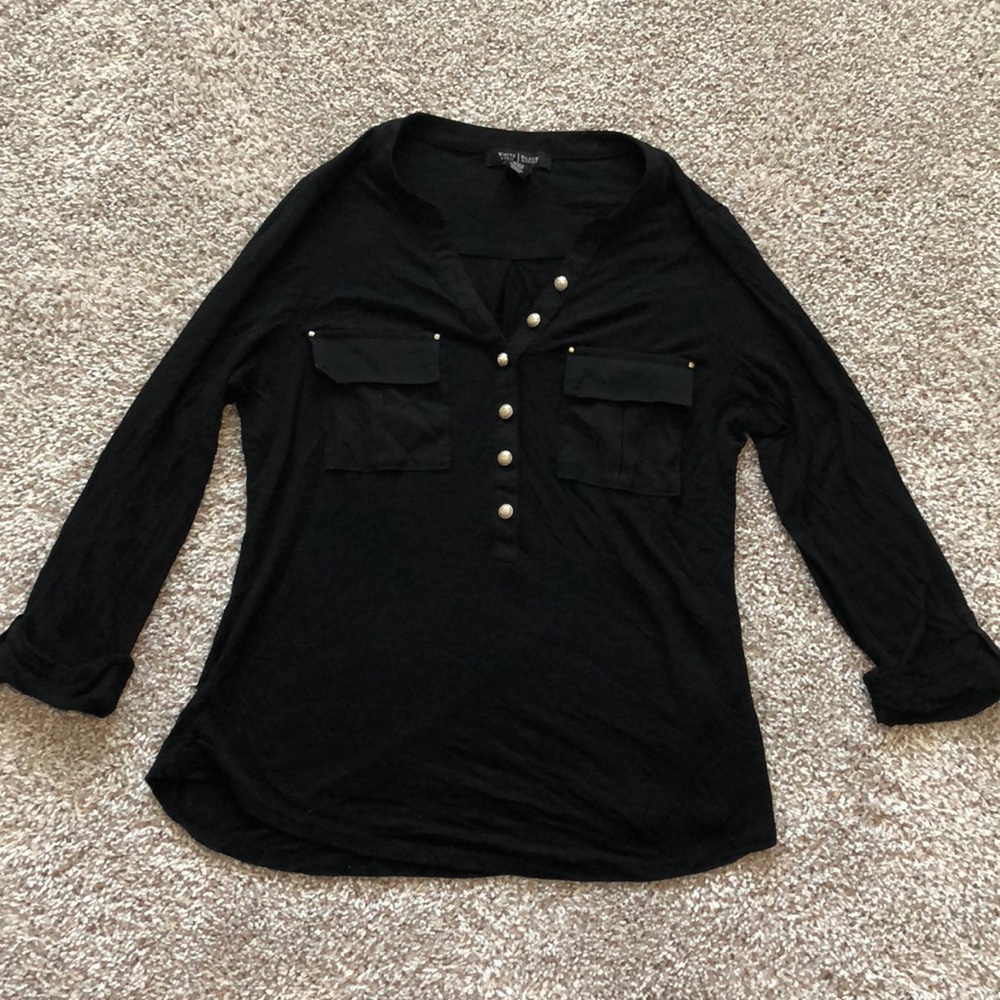 🌺 White House Black Market Women’s Shirt Size S